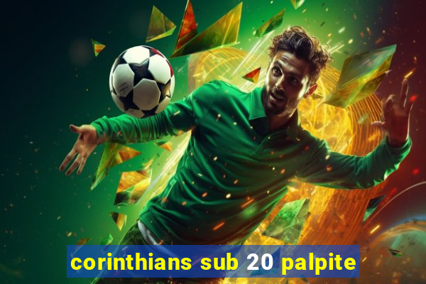 corinthians sub 20 palpite